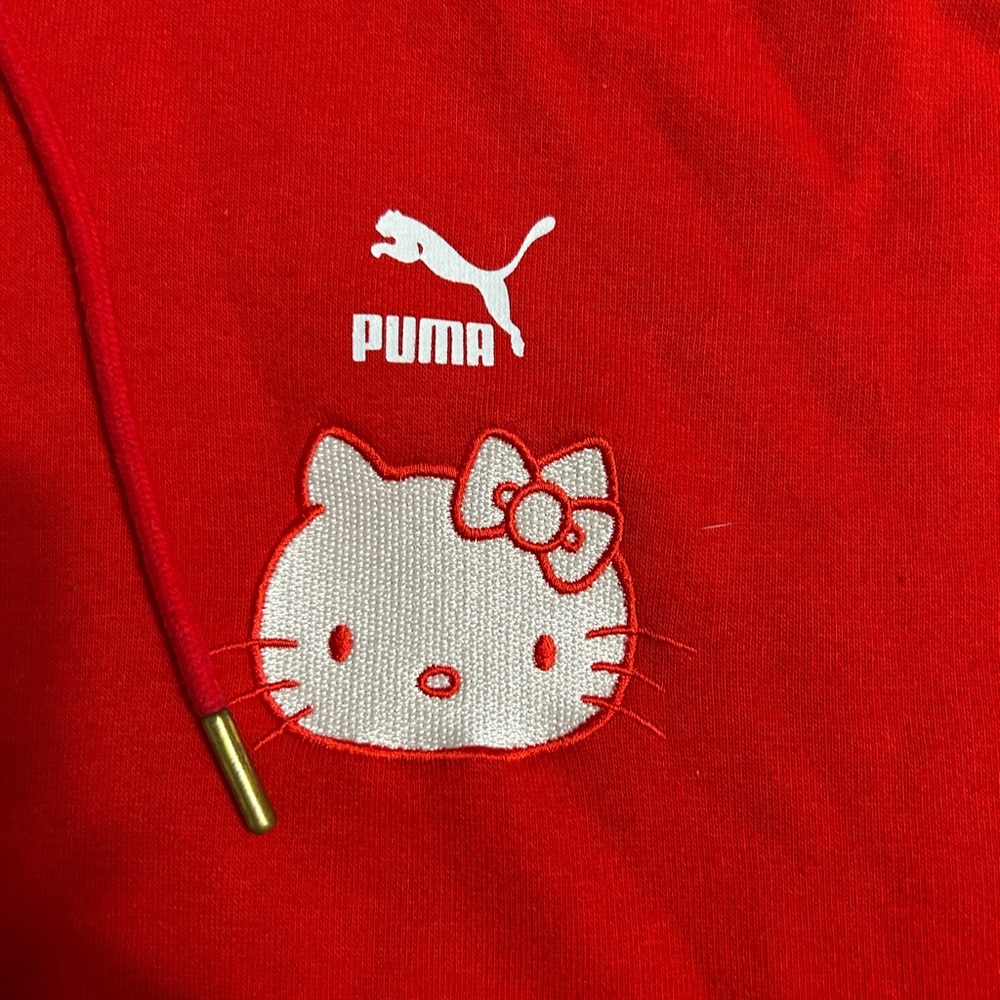 Puma Red Hoodie Hello kitty sanrio - Picture 5 of 13